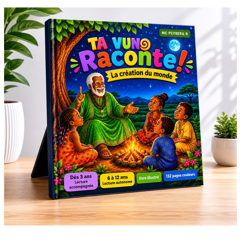 Livre Ta Vuno Raconte La Création du Monde