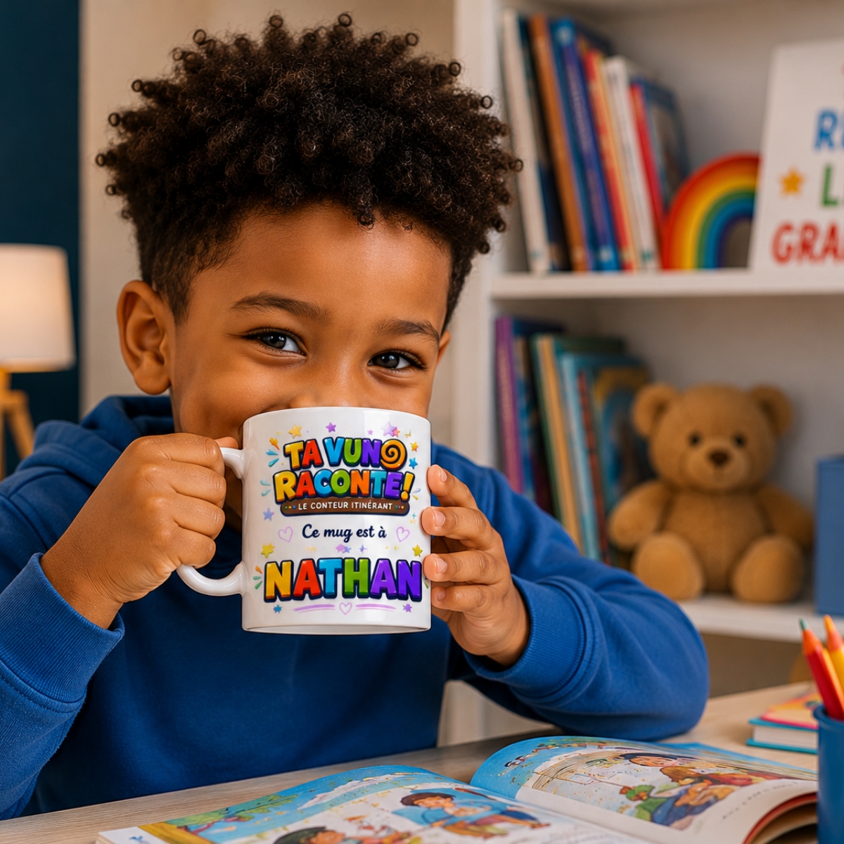 Mug Anniversaire – TA VUNO RACONTE! – Image 3